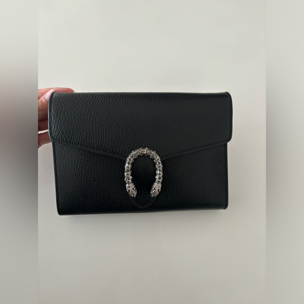 Gucci DIONYSUS LEATHER CHAIN WALLET